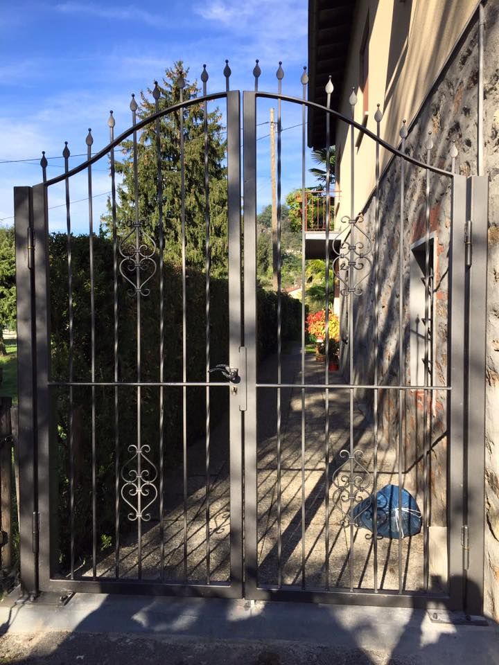 cancello grande - Fabrizio Bossi - Fabbro - Metalcostruzioni - Ticino