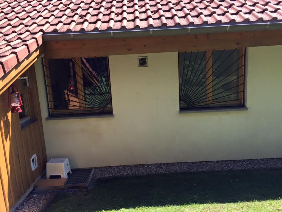 inferiate a raggio di sole - Fabrizio Bossi - Fabbro - Metalcostruzioni - Ticino