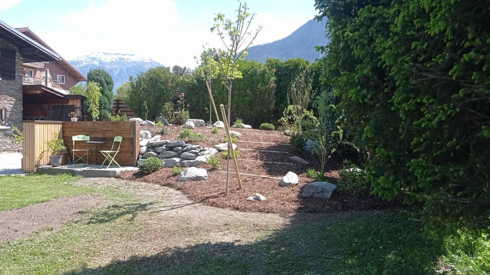 Création de massifs