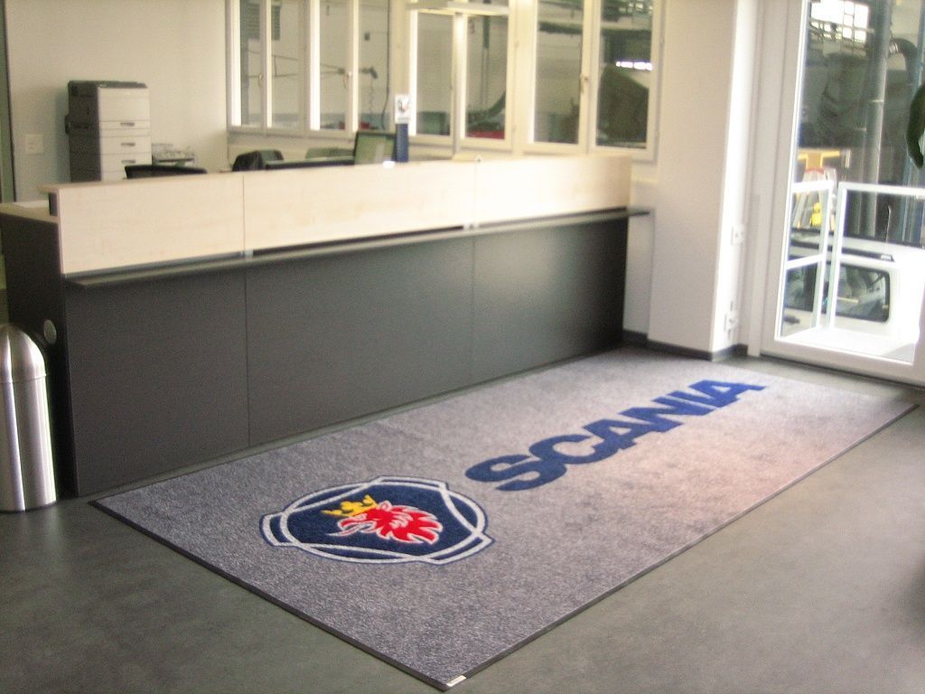 Baumwollmatte mit Logo 5