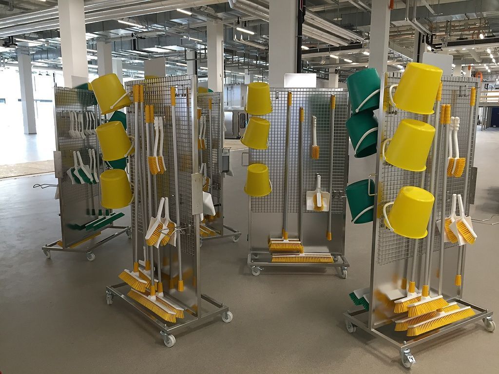 Hygiene - Reinigungswagen - Mettler Tools GmbH - Toggenburg