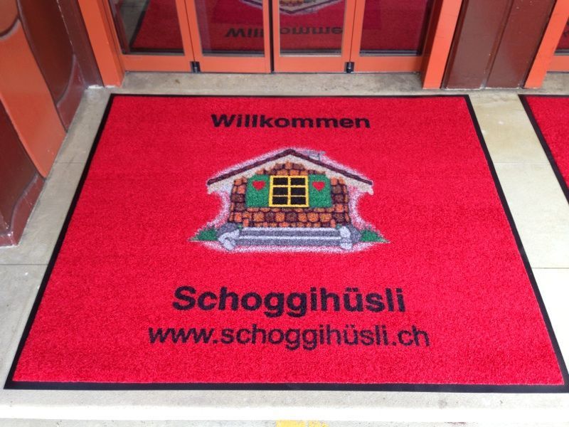 Baumwollmatte mit Logo 4