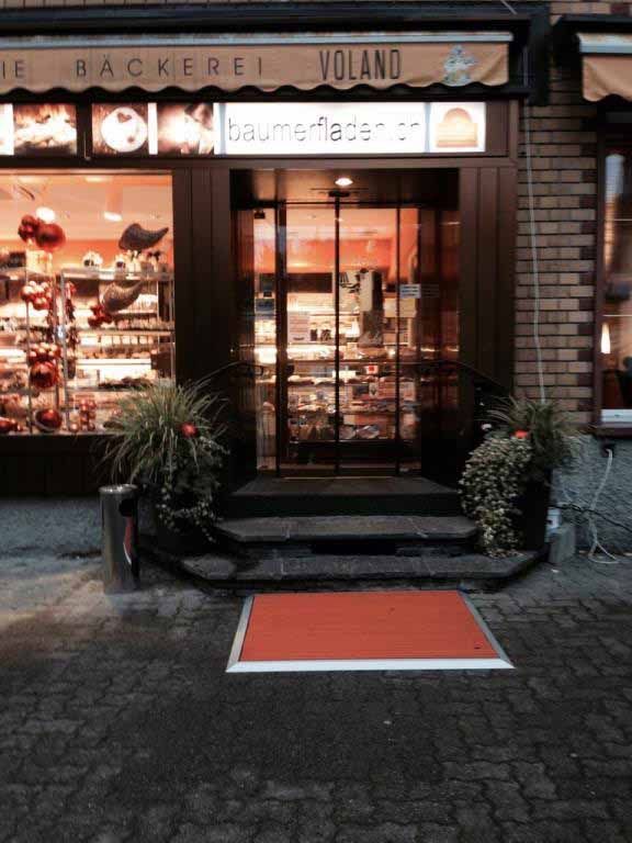 Schmutzschleusen - Bürstenmatte 4seitig Rahmen Bauma