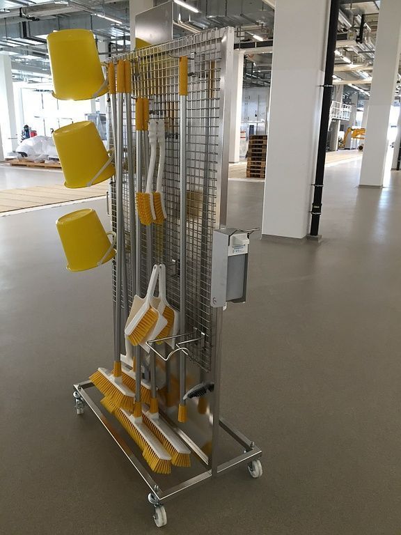 Hygiene - Reinigungswagen - Mettler Tools GmbH - Toggenburg