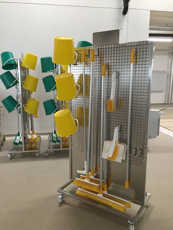 Hygiene - Reinigungswagen - Mettler Tools GmbH - Toggenburg