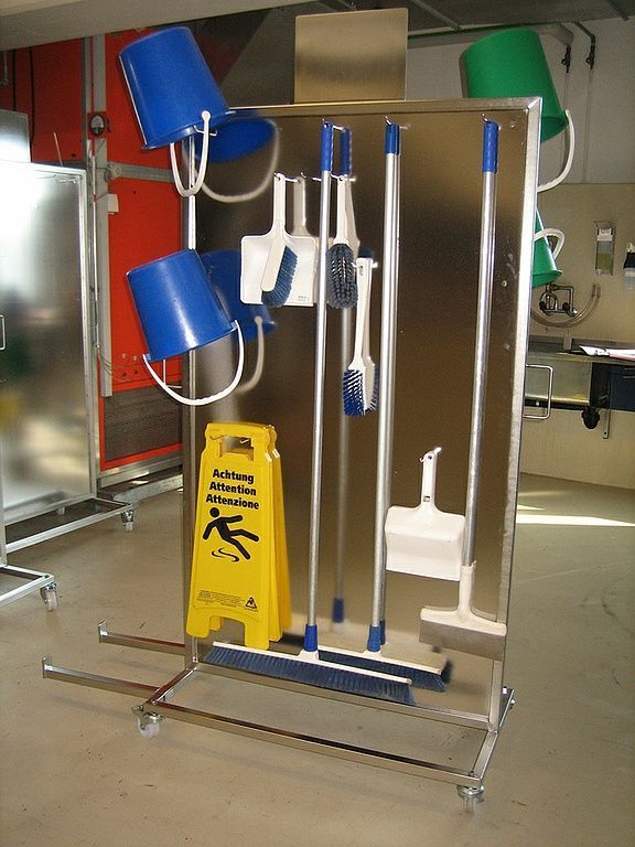 Hygiene - Reinigungswagen - Mettler Tools GmbH - Toggenburg