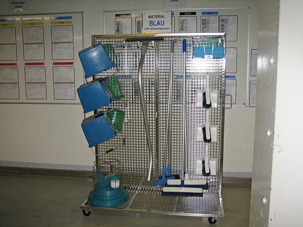 Hygiene - Reinigungswagen 1 - Mettler Tools GmbH - Toggenburg