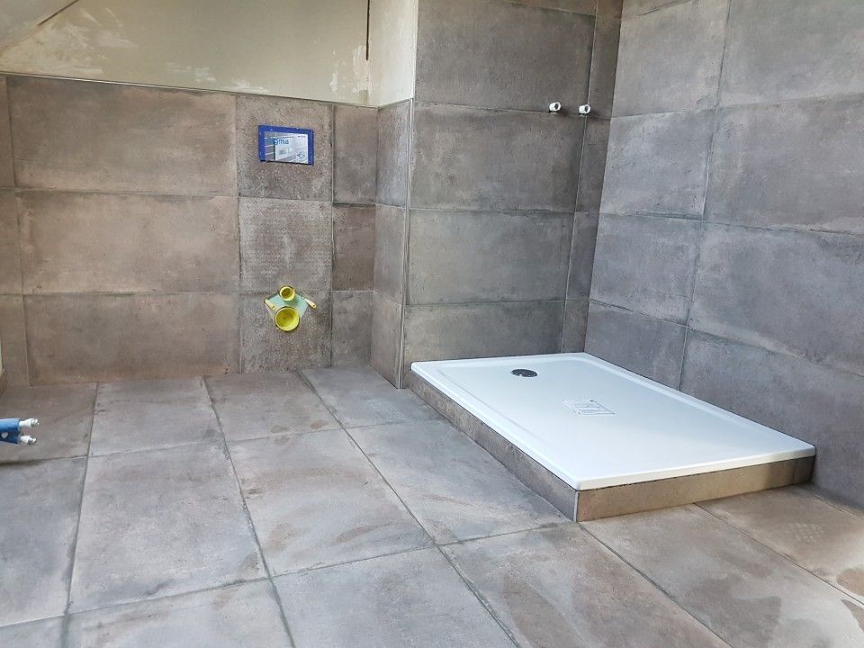 Badezimmer in Arbeit