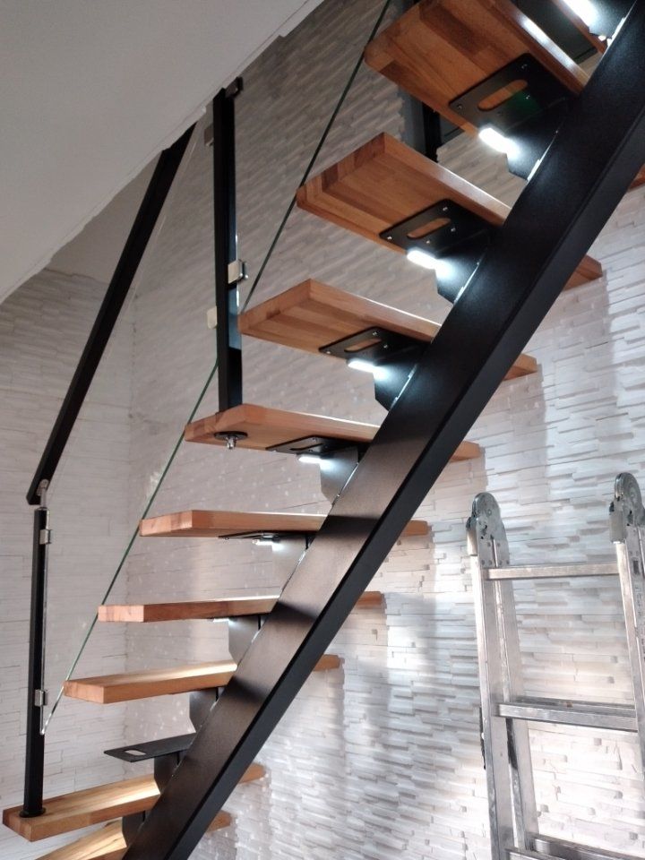 Escalier avec LED