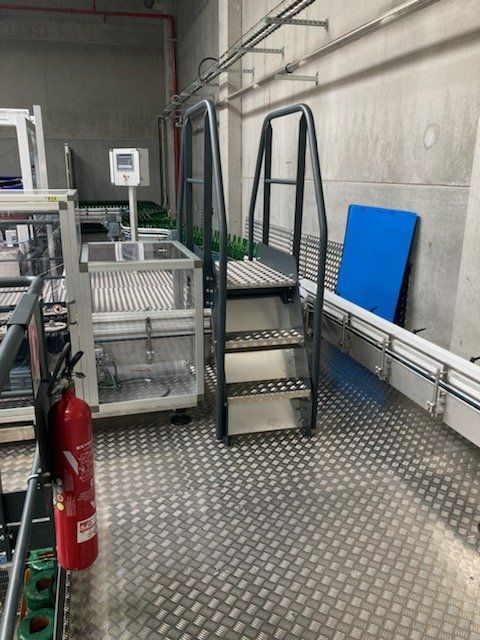 Escalier avec rembarde