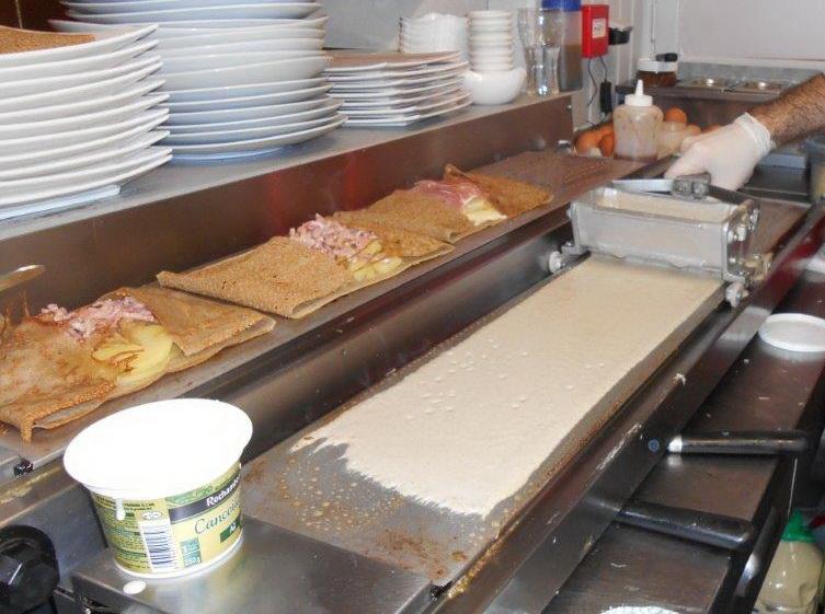 Préparation des galettes