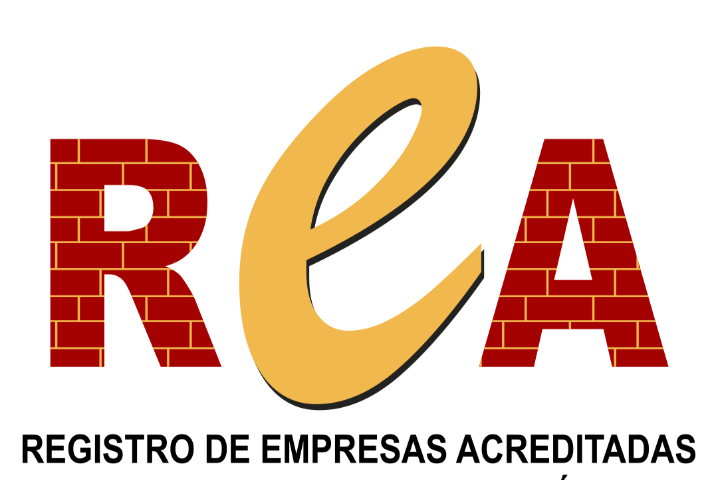 El logotipo del registro de empresas acreditadas por la RCA