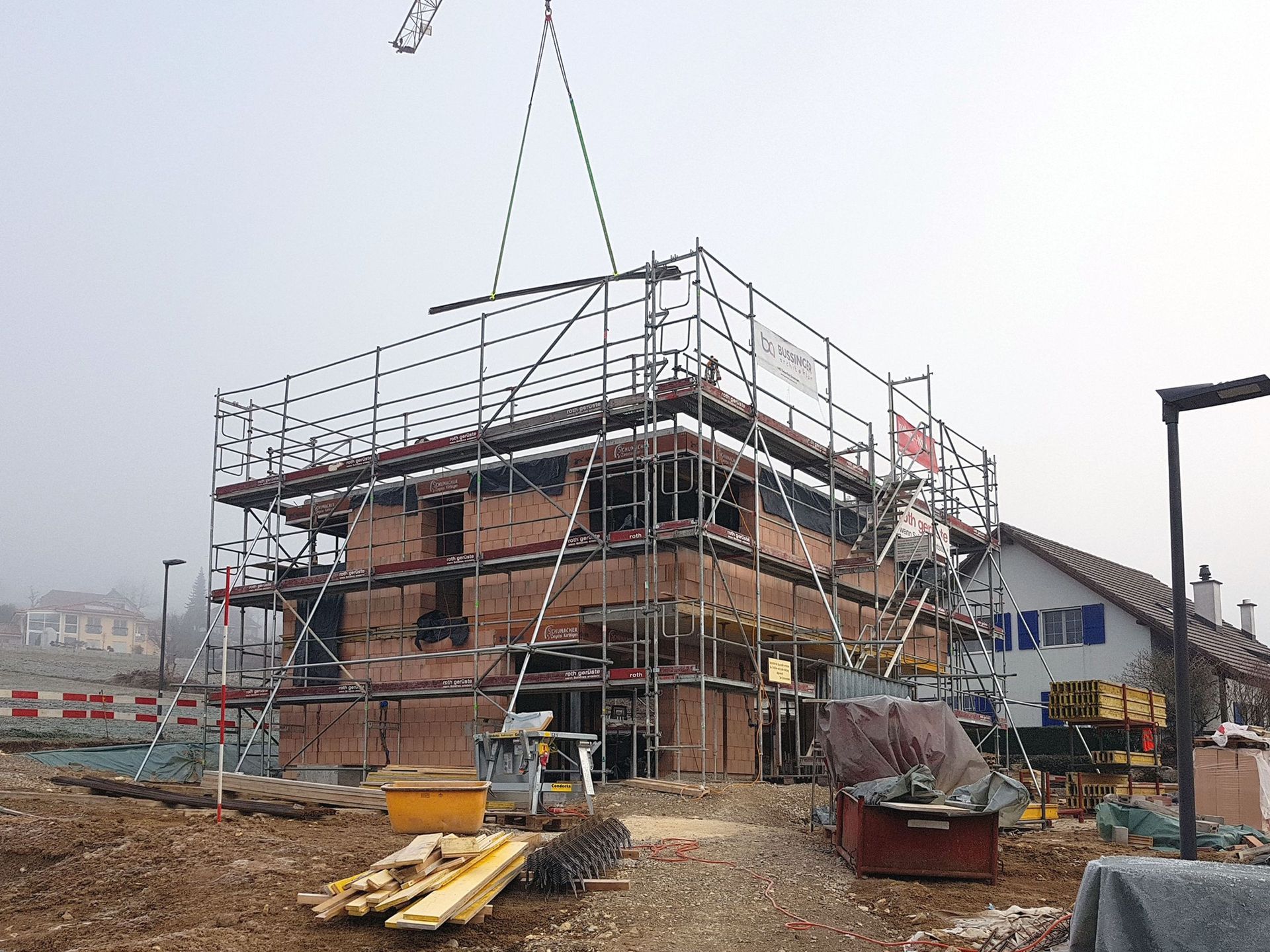 Projekt EFH A+B Nenzlingen - Werner Bussinger Architektur - Rothenfluh