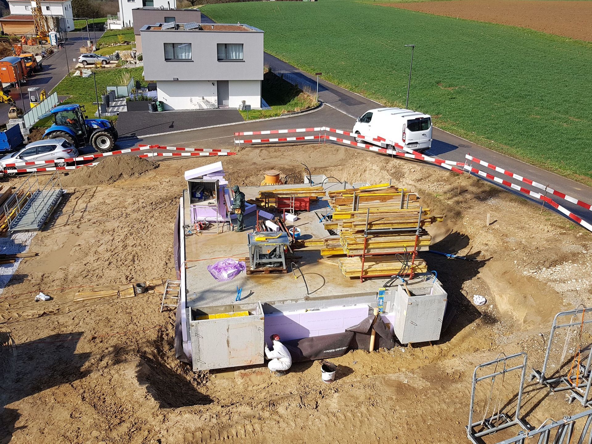 Projekt EFH A+B Nenzlingen - Werner Bussinger Architektur - Rothenfluh