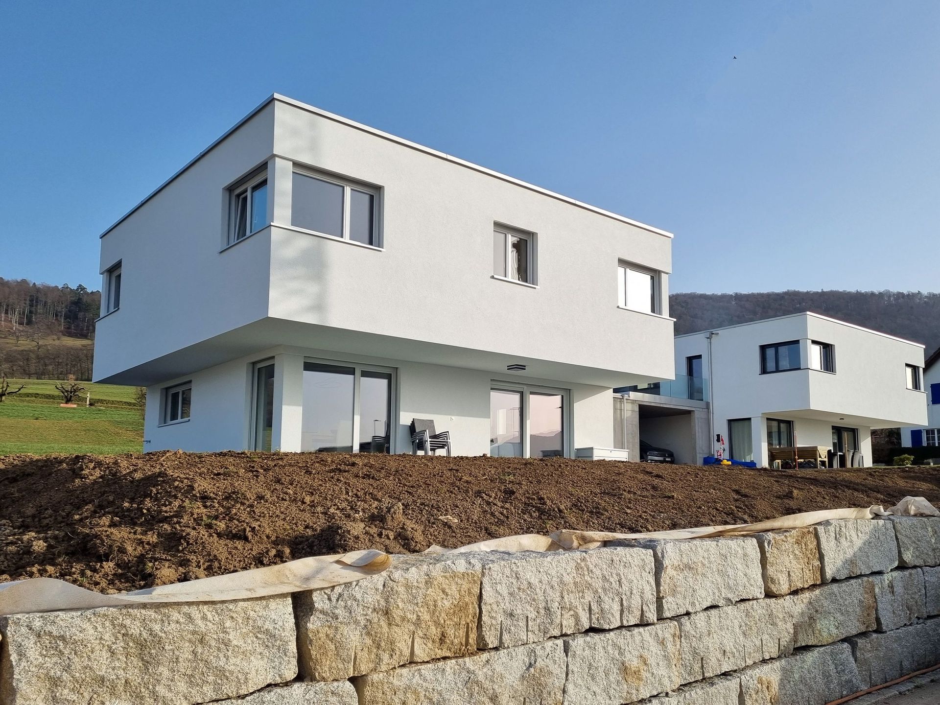 Projekt EFH A+B Nenzlingen - Werner Bussinger Architektur - Rothenfluh