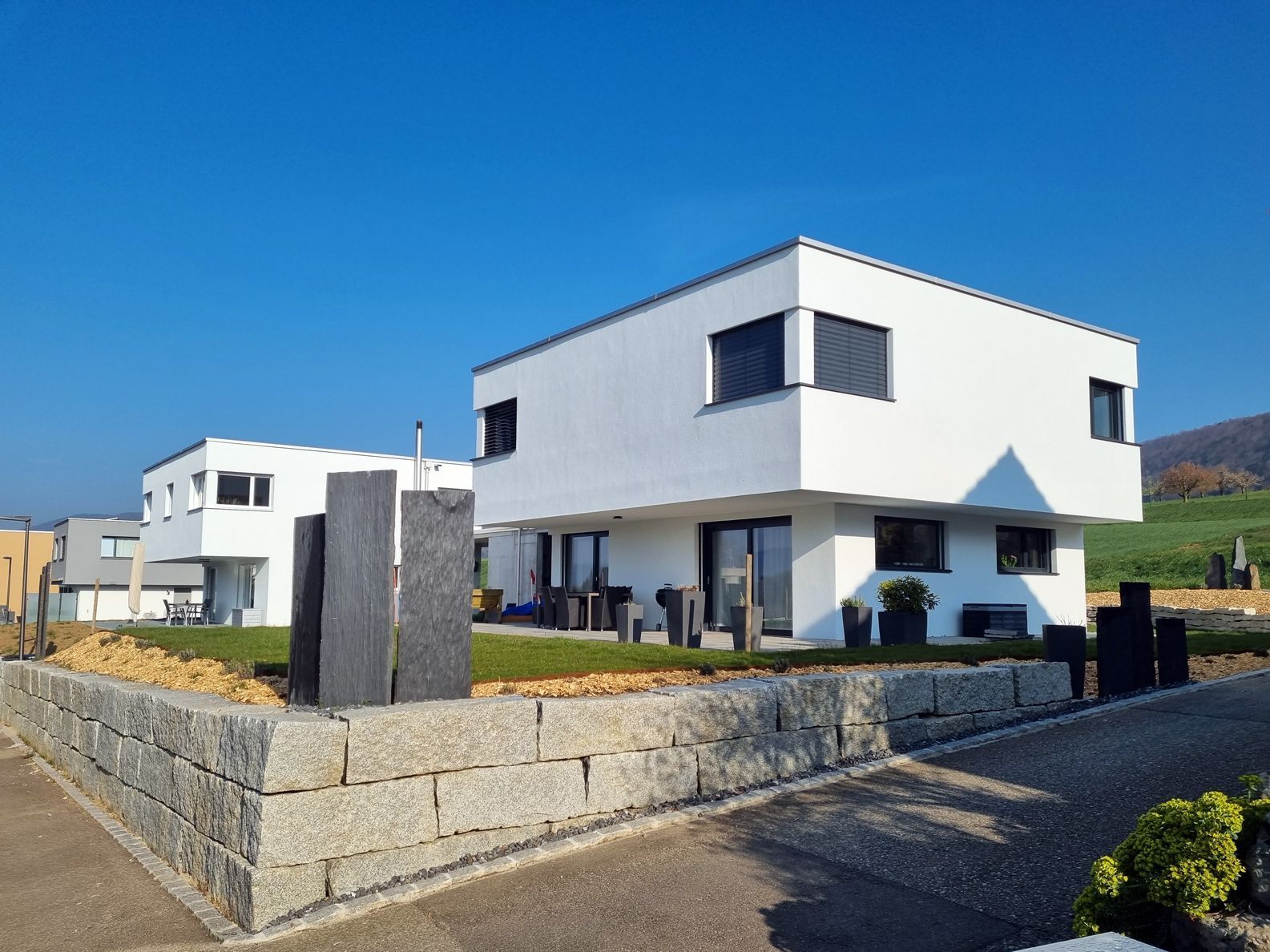 Projekt EFH A+B Nenzlingen - Werner Bussinger Architektur - Rothenfluh