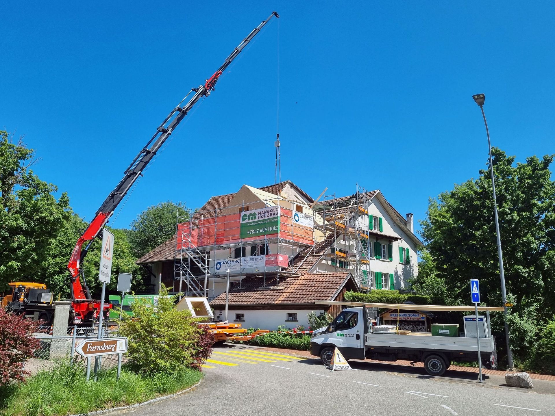Projekt Dachaufstockung Ormalingen - Werner Bussinger Architektur - Rothenfluh