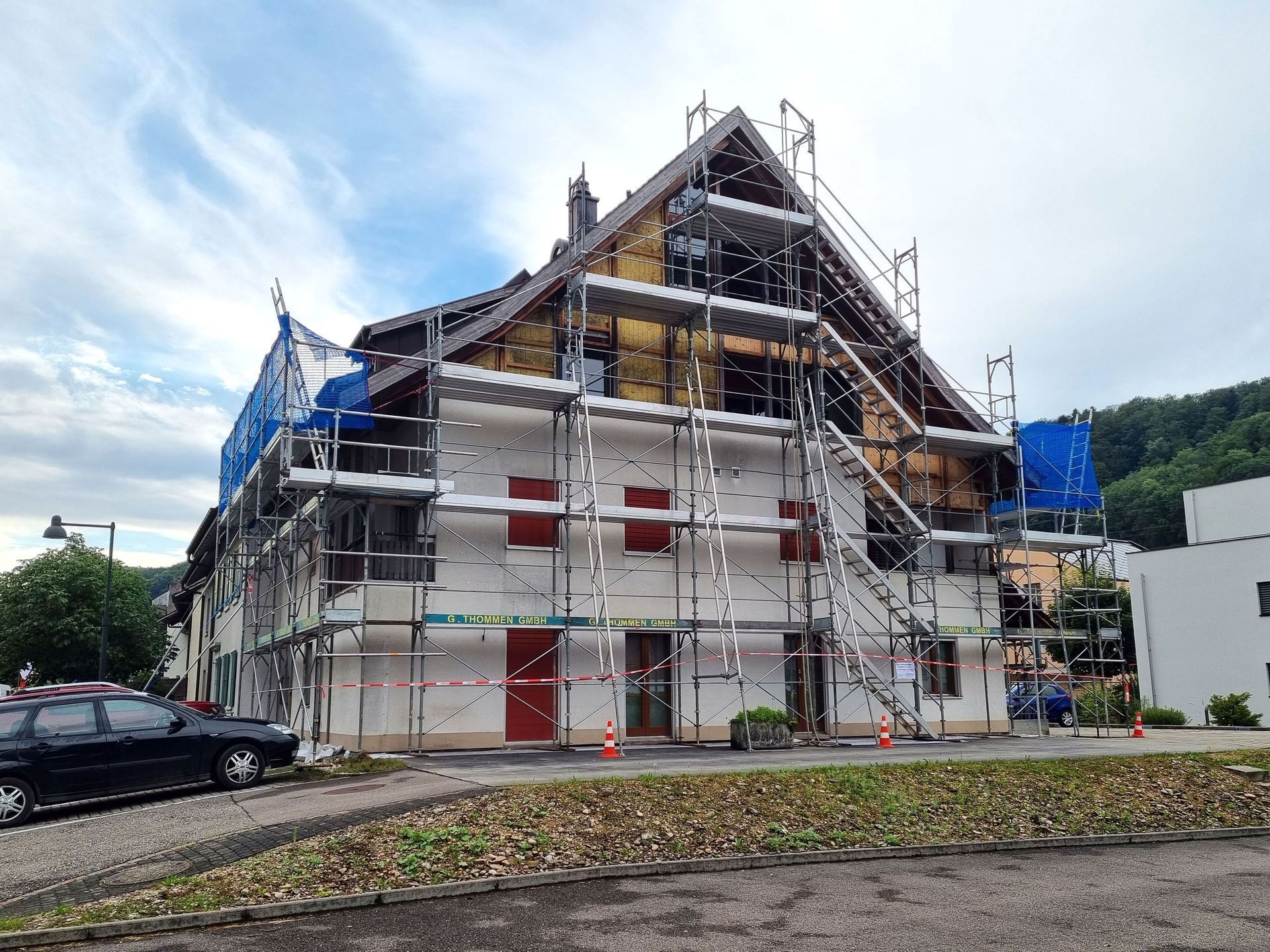 Projekt Fassadensanierung Ormalingen - Werner Bussinger Architektur - Rothenfluh