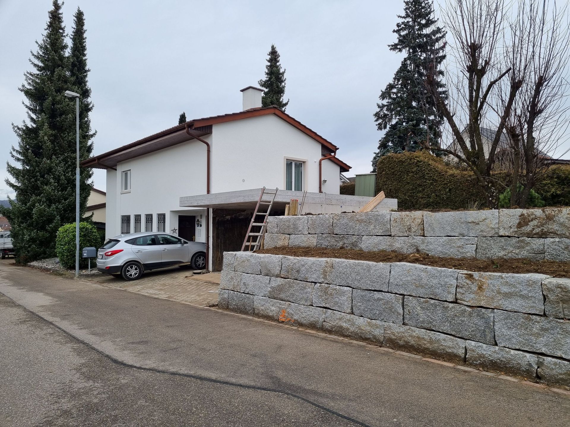 Projekt Carport Gelterkinden - Werner Bussinger Architektur - Rothenfluh