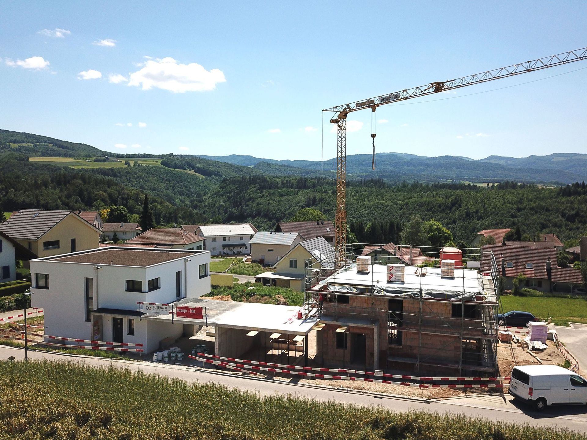 Projekt EFH A+B Nenzlingen - Werner Bussinger Architektur - Rothenfluh