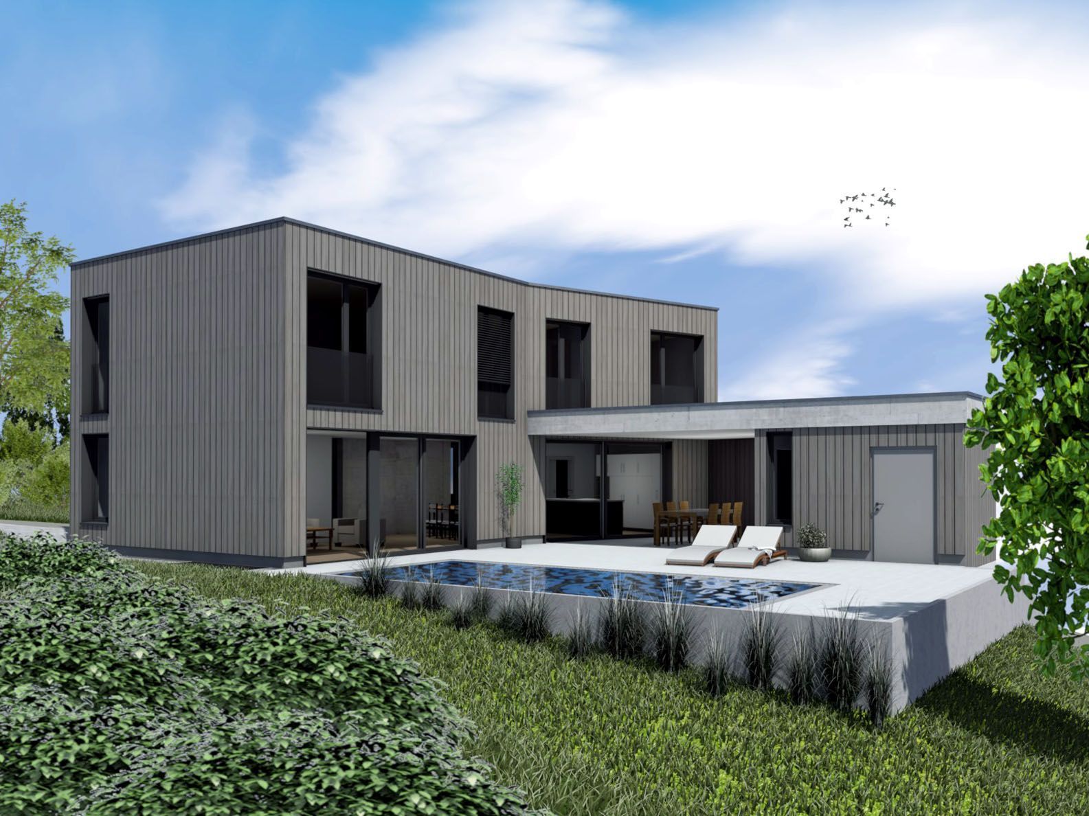 Projekt EFH Wittnau - Werner Bussinger Architektur - Rothenfluh