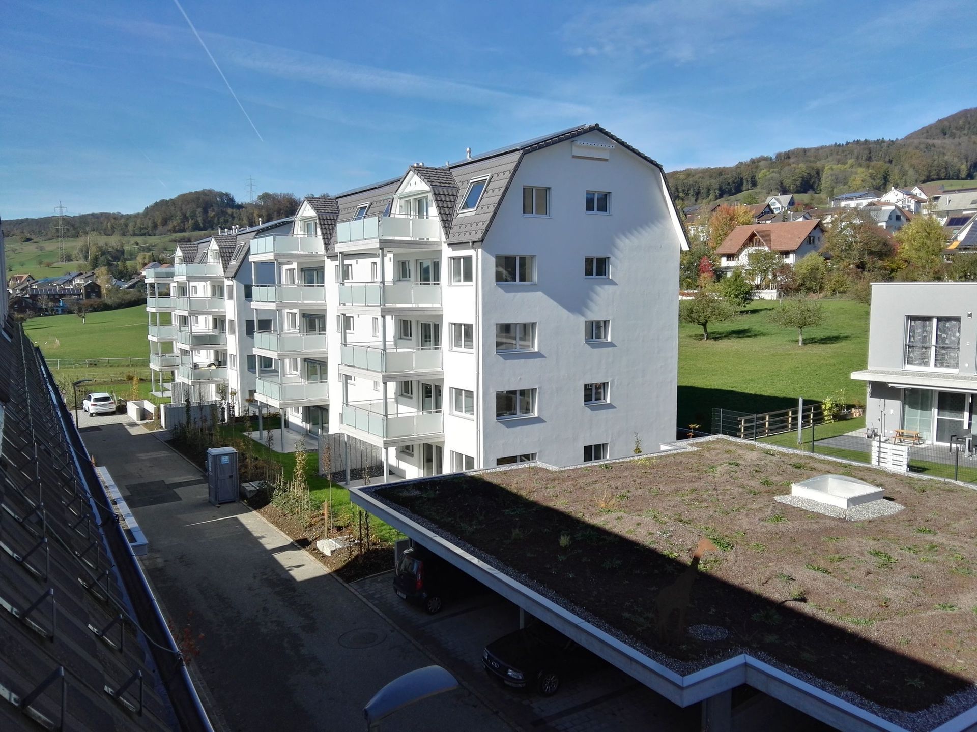 Referenzen Carport Mangold - Werner Bussinger Architektur - Rothenfluh