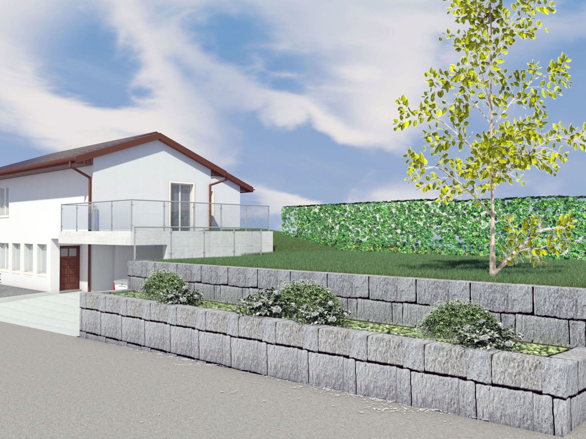 Projekt Carport Gelterkinden - Werner Bussinger Architektur - Rothenfluh