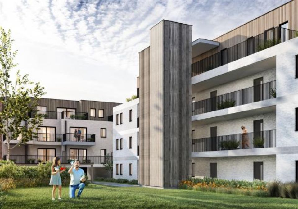 Grootschalig bouwproject appartementen