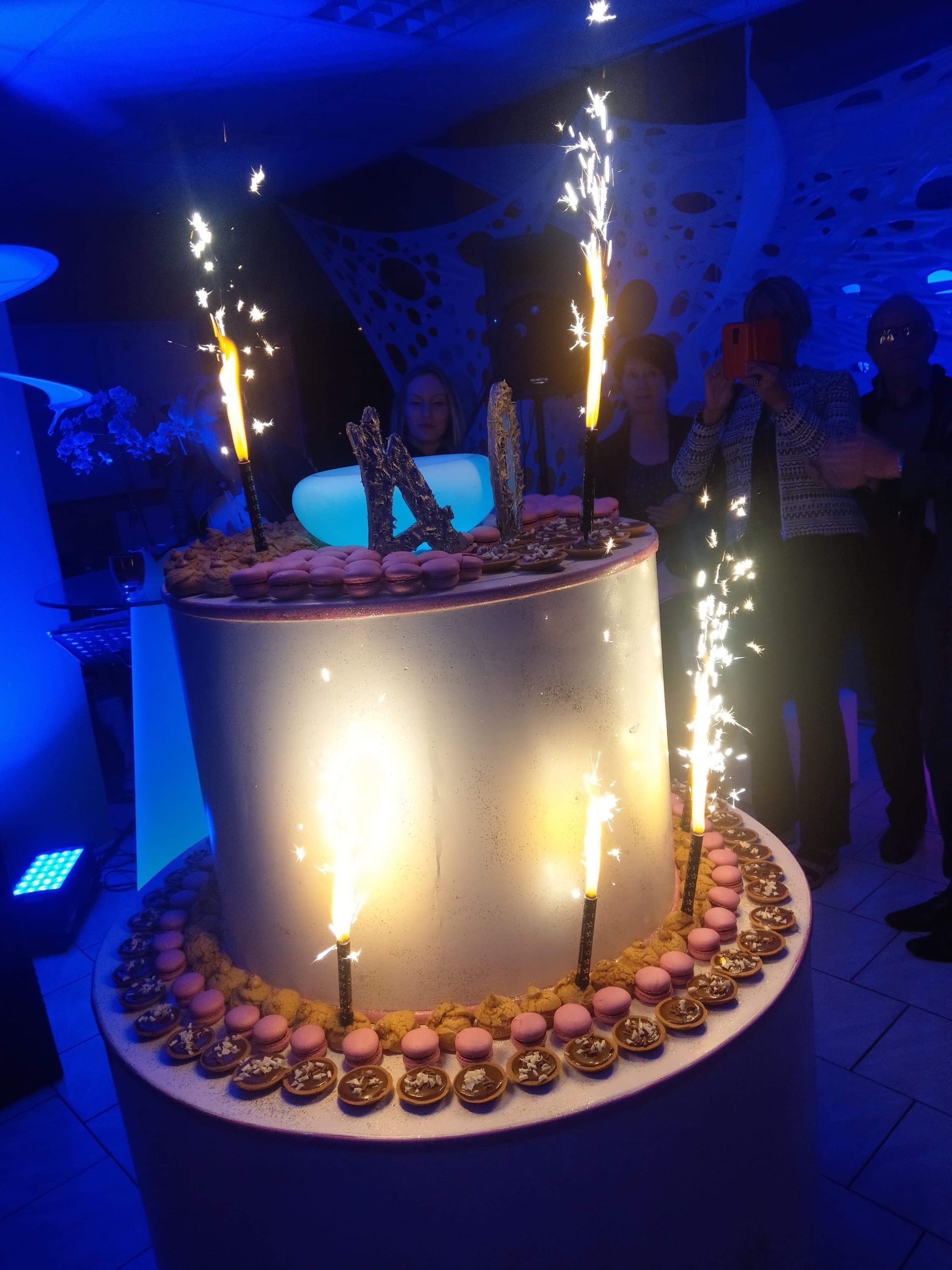 Gâteau de la fête des 40 ans de Vasseur