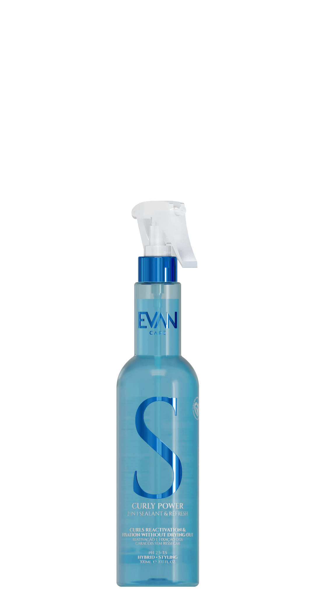 Una botella negra con la letra m.