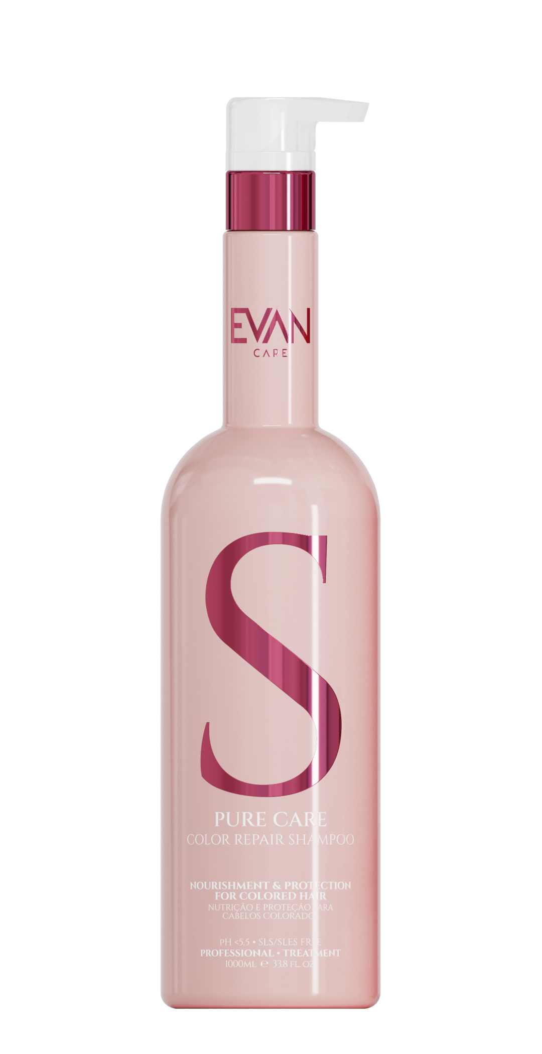 Una botella negra con la letra m.