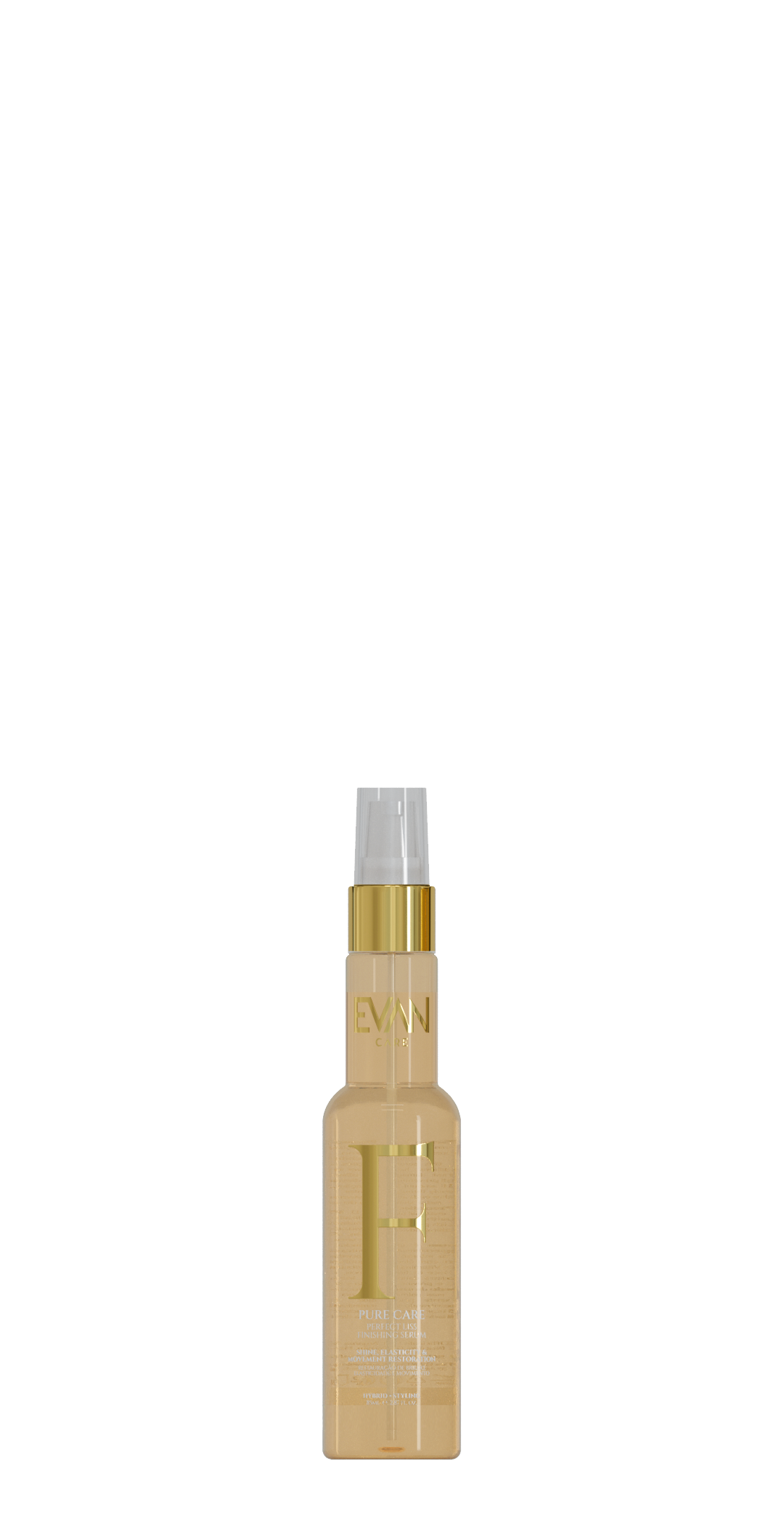 Una botella negra con el número 3 en ella