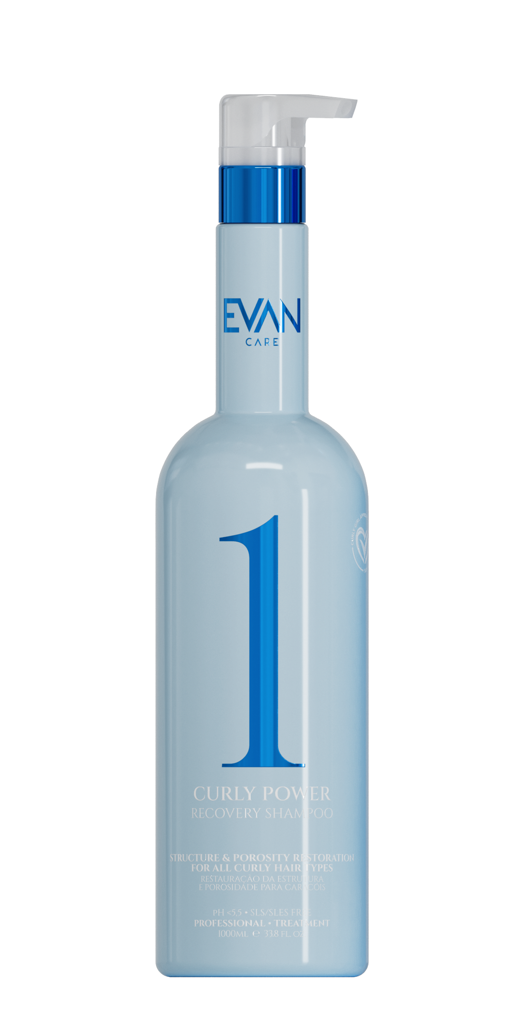 Una botella negra con la letra m.