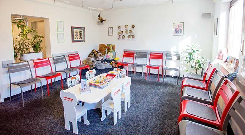 Raum der Kieferorthopädie Praxis Münchberg