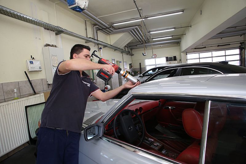 Autoglas Service Weiß