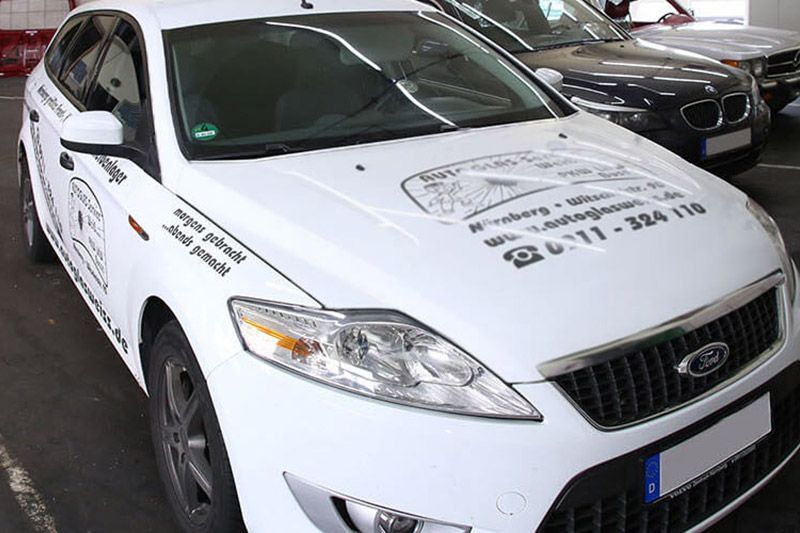 Autoglas Service Weiß