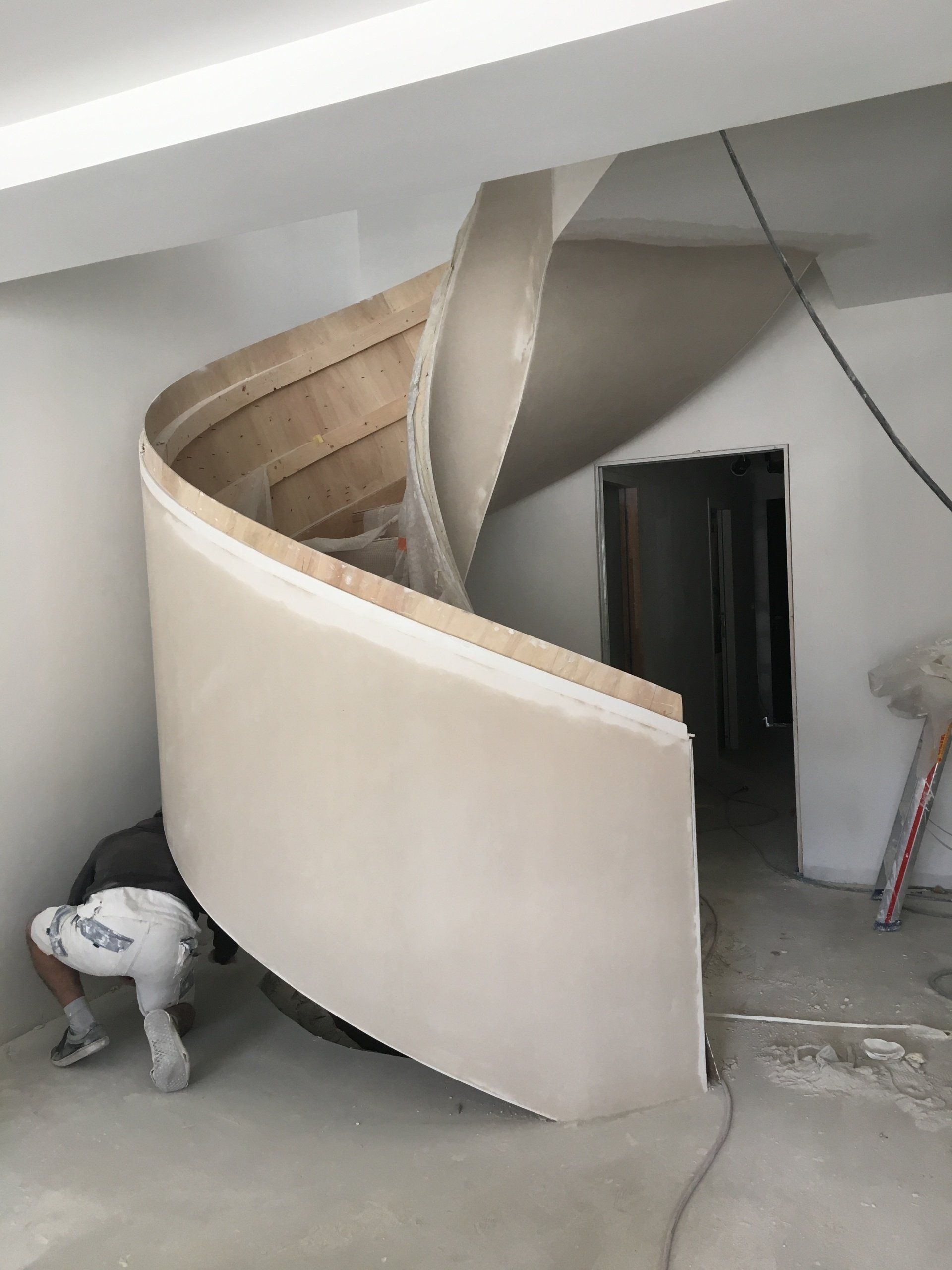 Travaux aménagement escalier