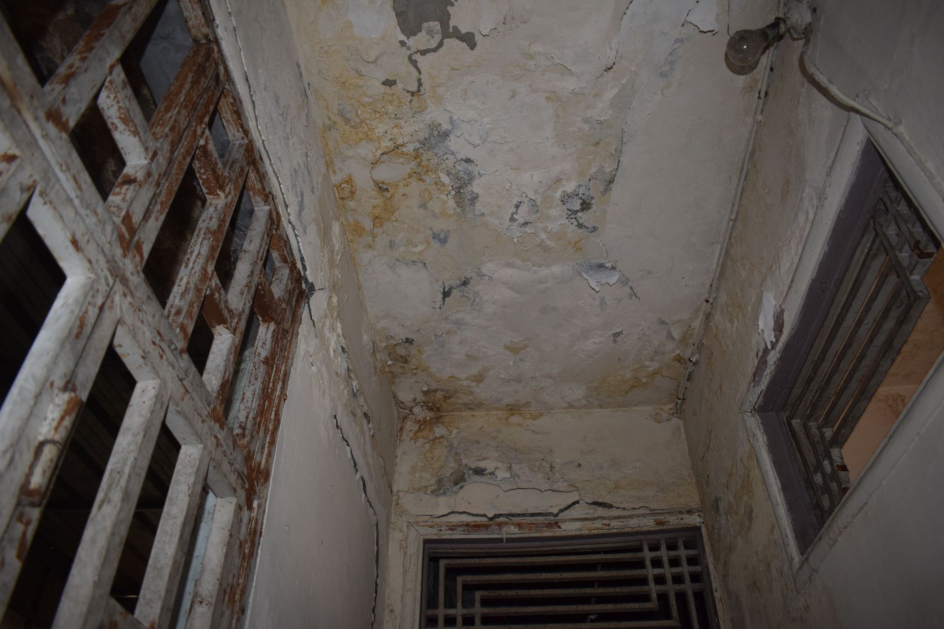 Plafond et fenêtre dégradés