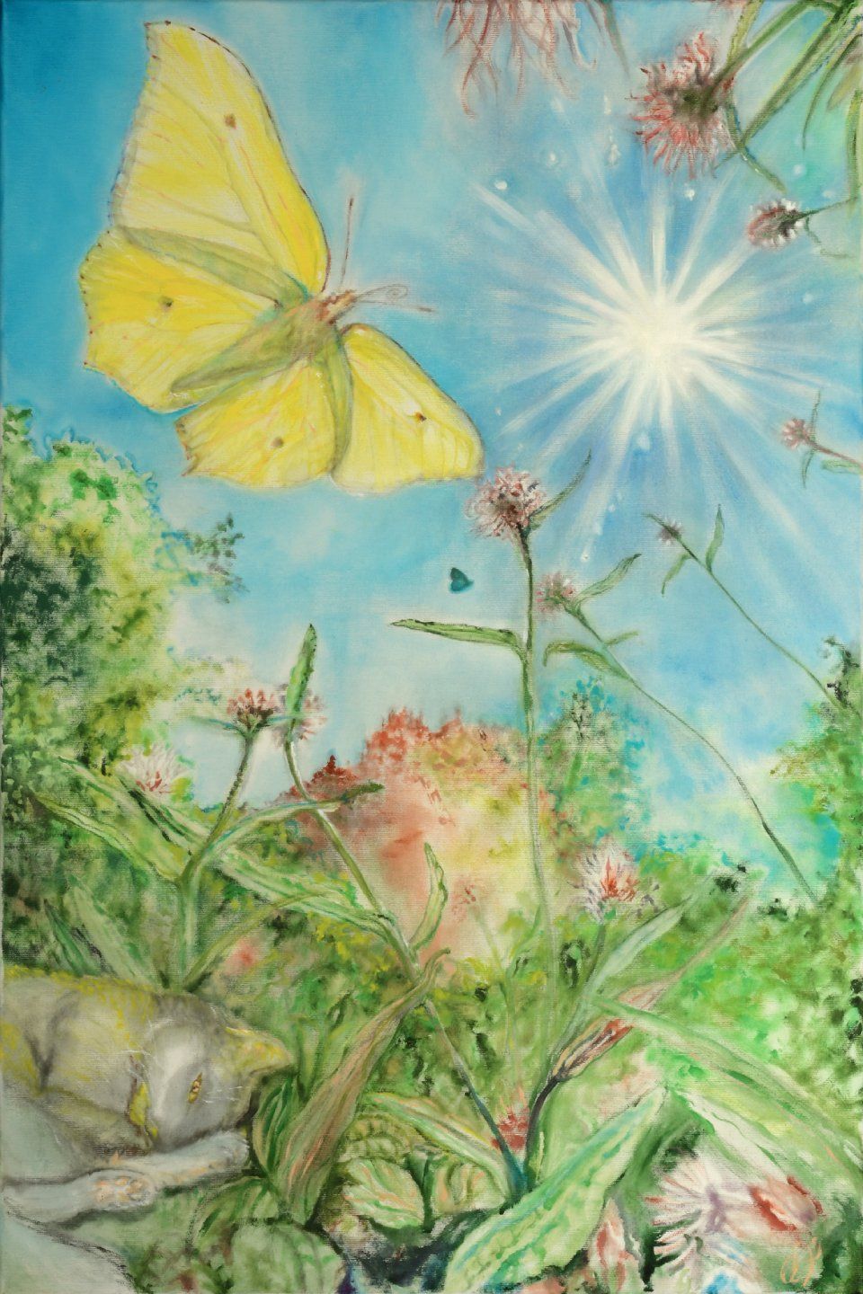 Die Verwandlung, Blumen, Reproduktionen Ariane Michaelis