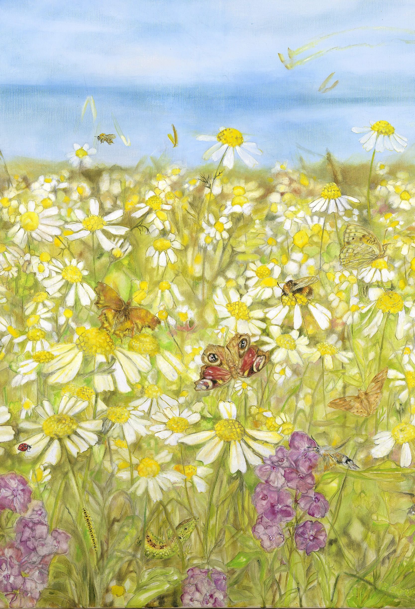 Großer Flügelschlag, Blumen, Reproduktionen Ariane Michaelis