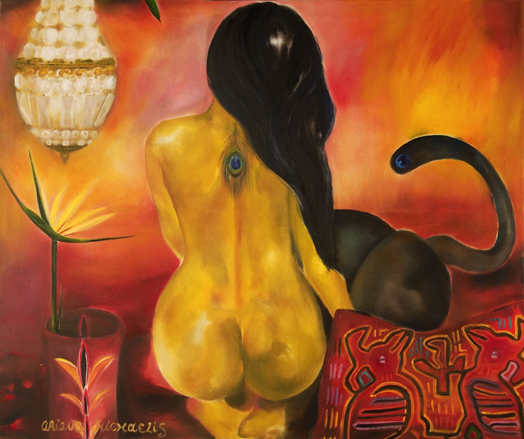 Die Panterfrau, Reproduktionen, Gefühle, Ariane Michaelis