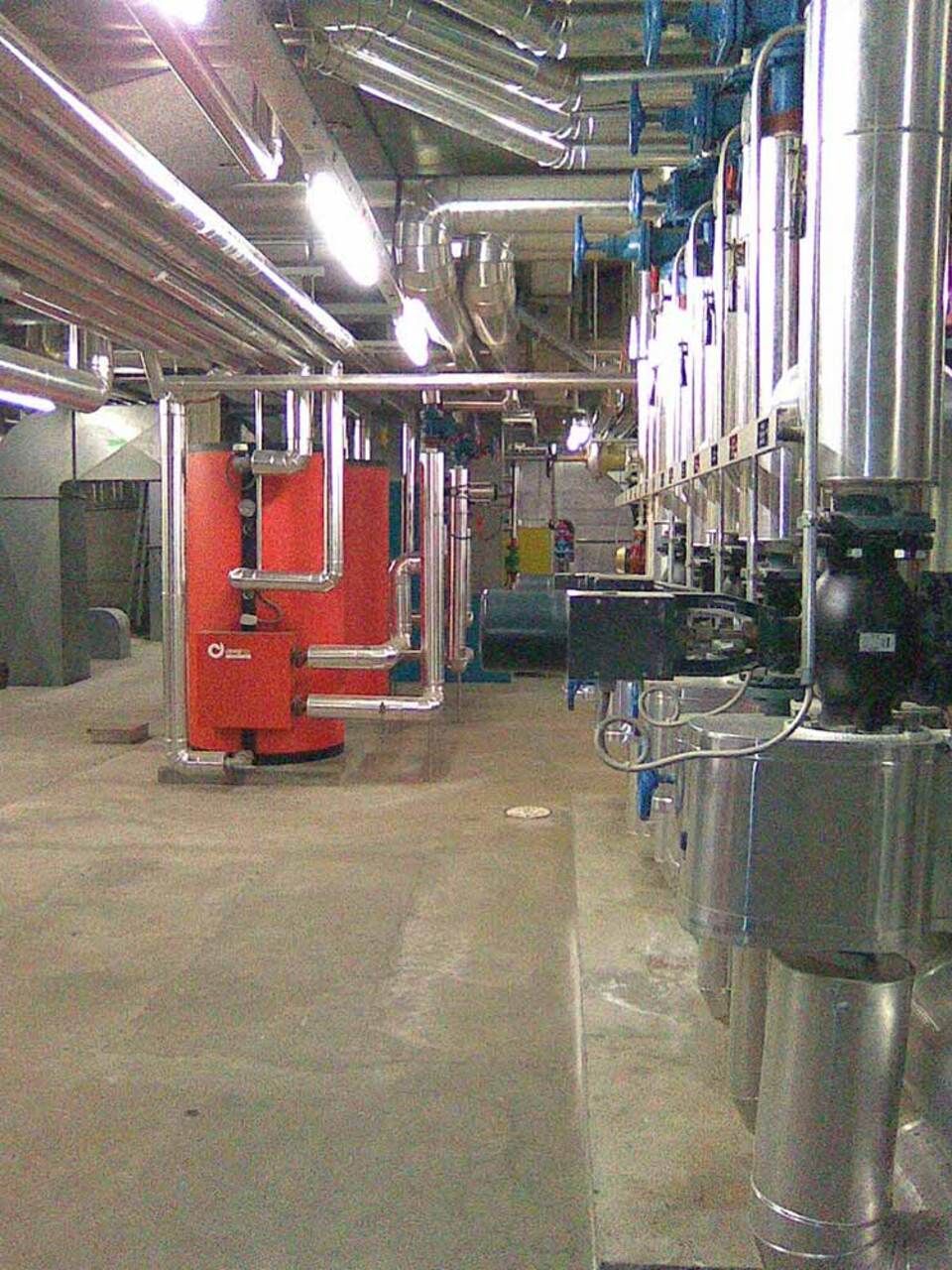 Système de chauffage en circuit fermé