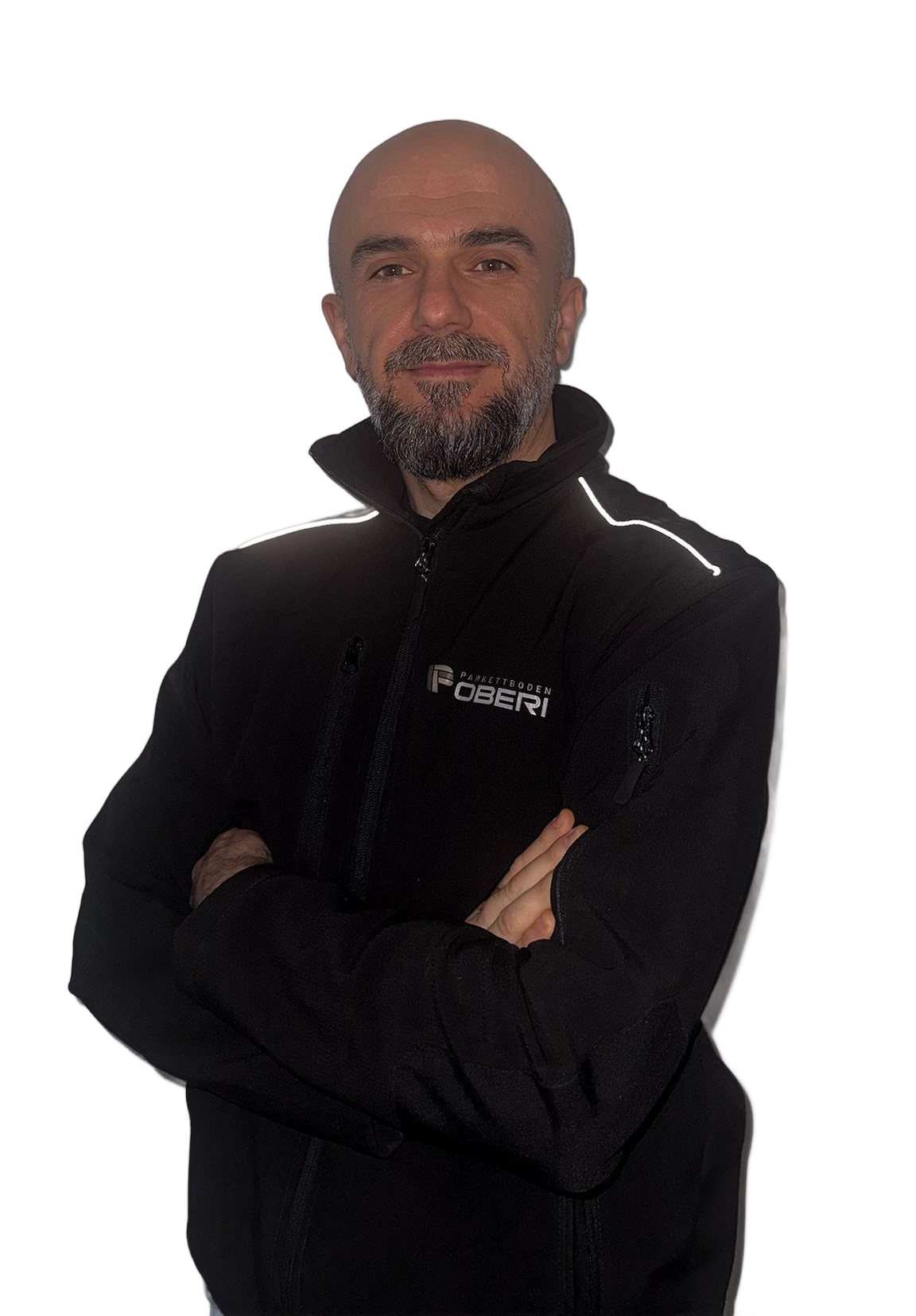 Parkettboden wird verlegt