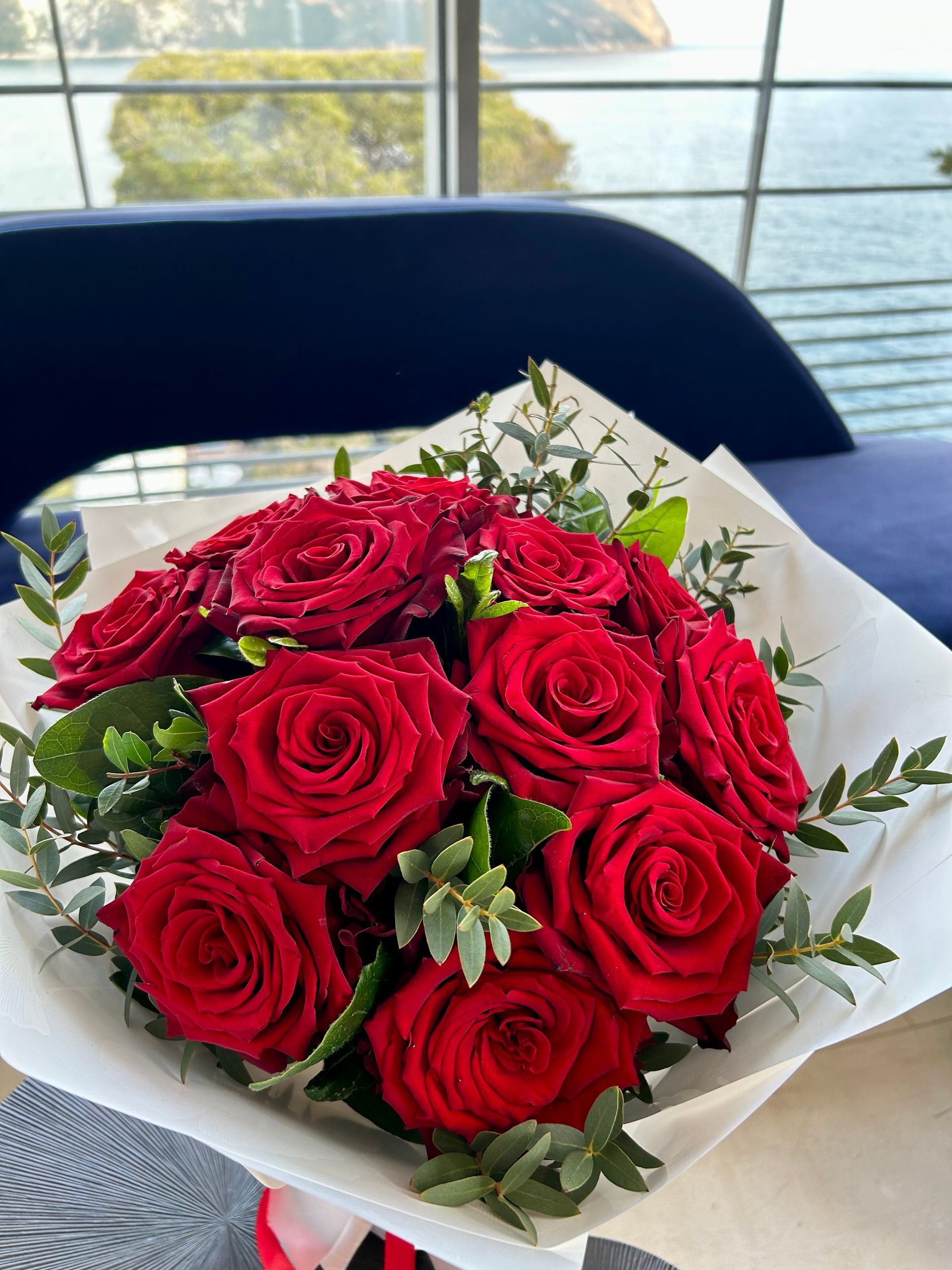 Bouquets de roses rouges