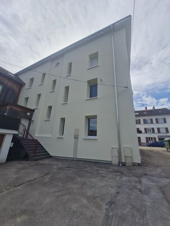 Bâtiment rénové par l'entreprise