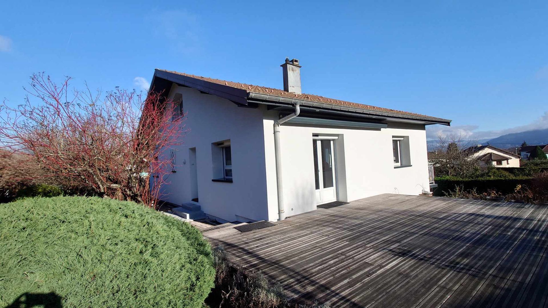 Maison rénovée par l'entreprise