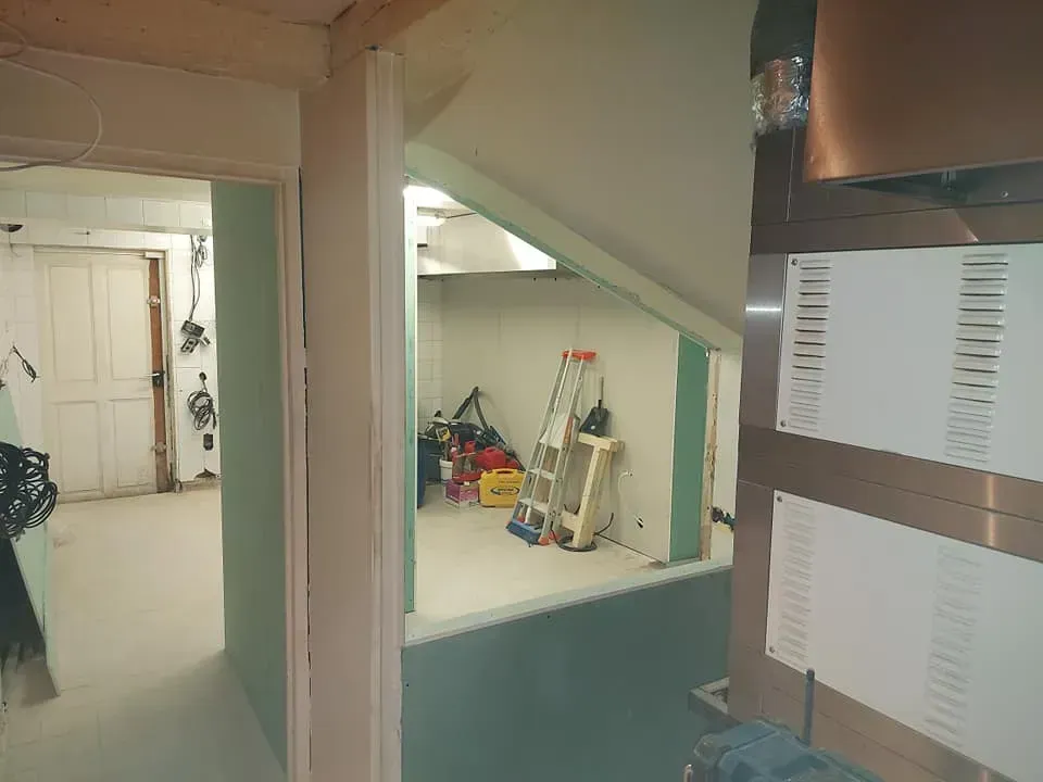 Exemple de réalisation apportée chez un particulier