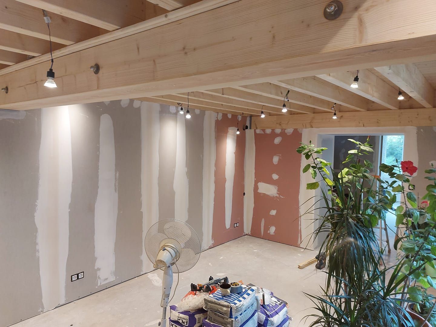 Exemple de réalisation apportée chez un particulier