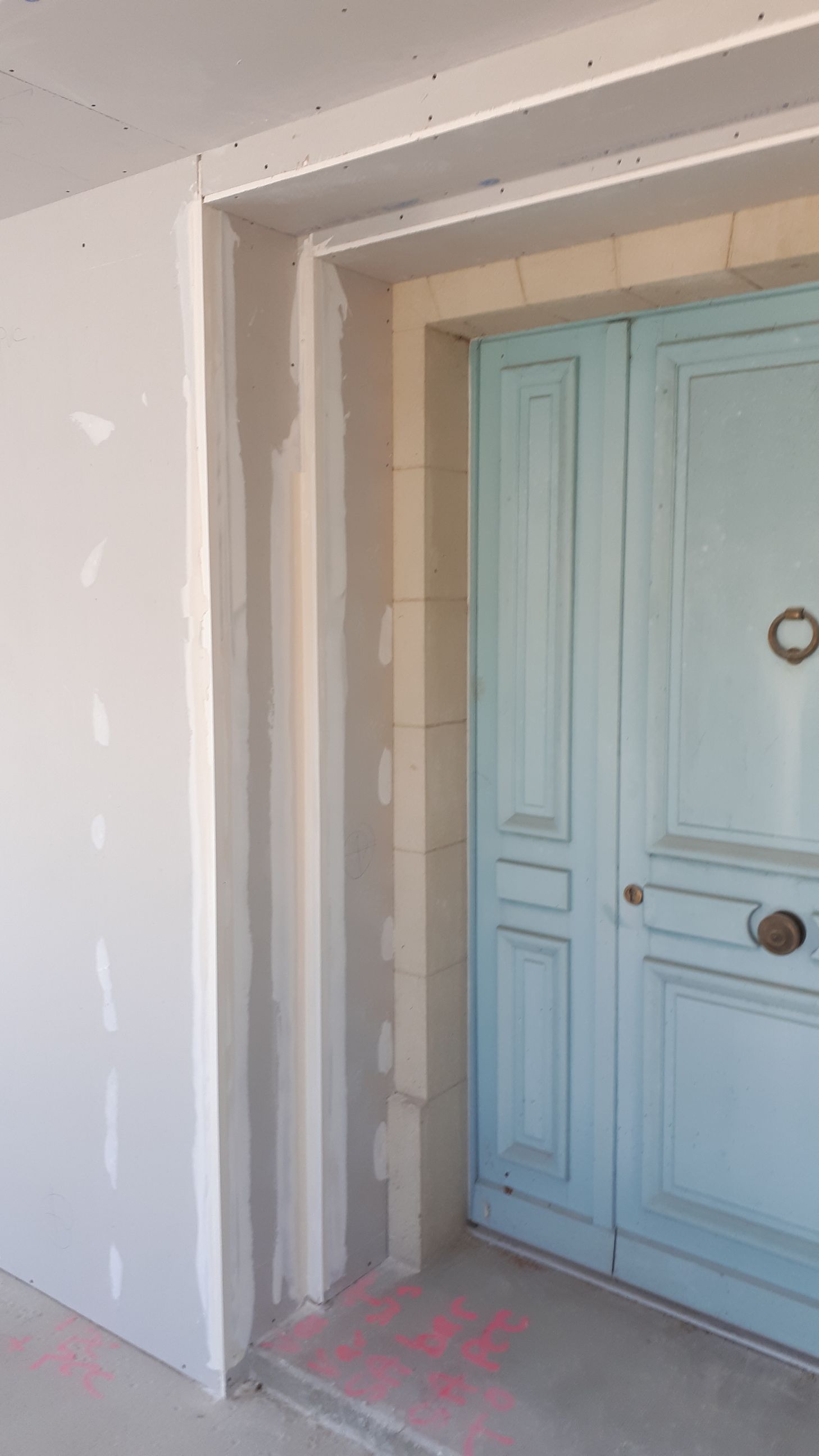 Exemple de réalisation apportée chez un particulier