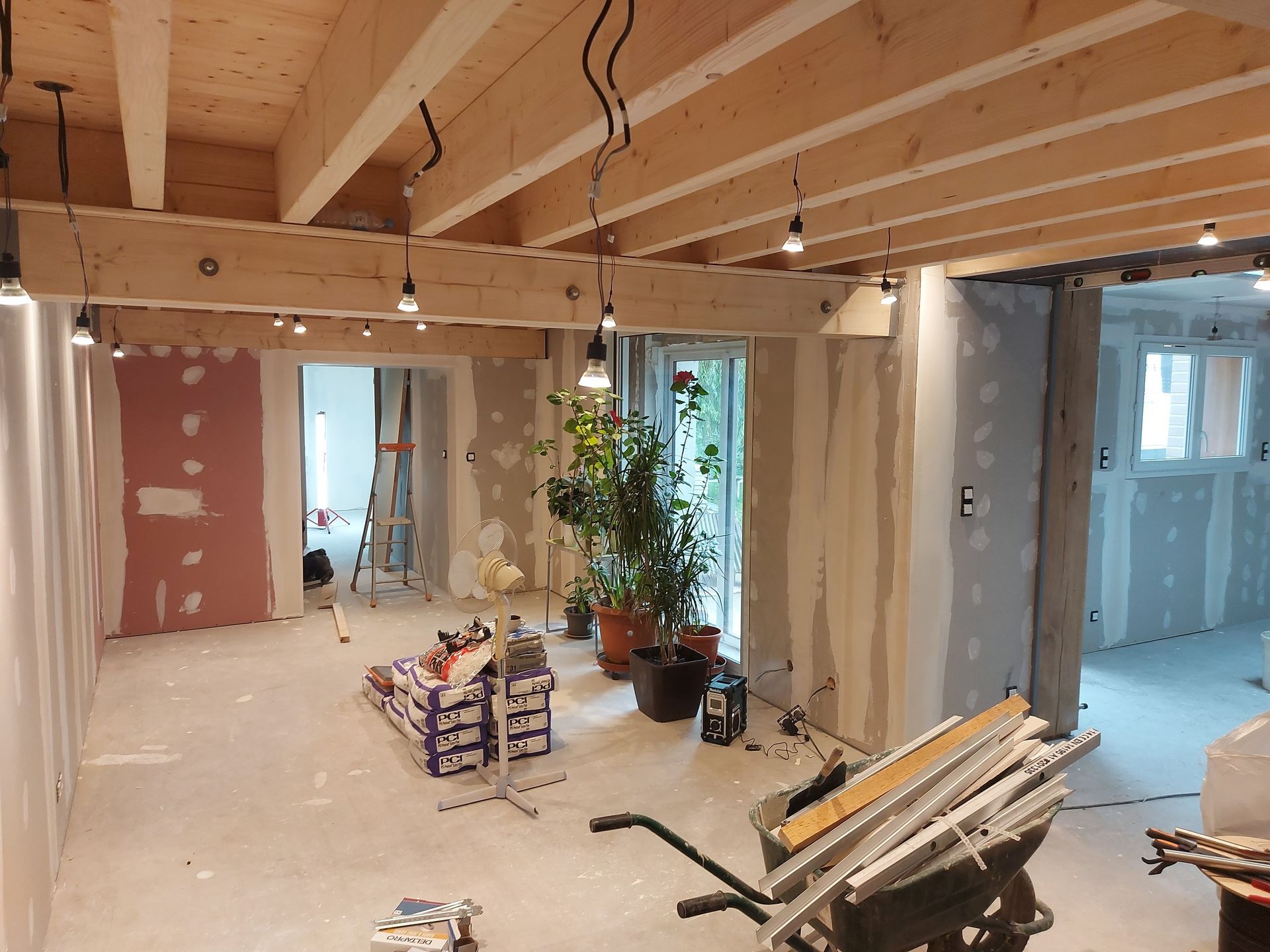 Exemple de réalisation apportée chez un particulier